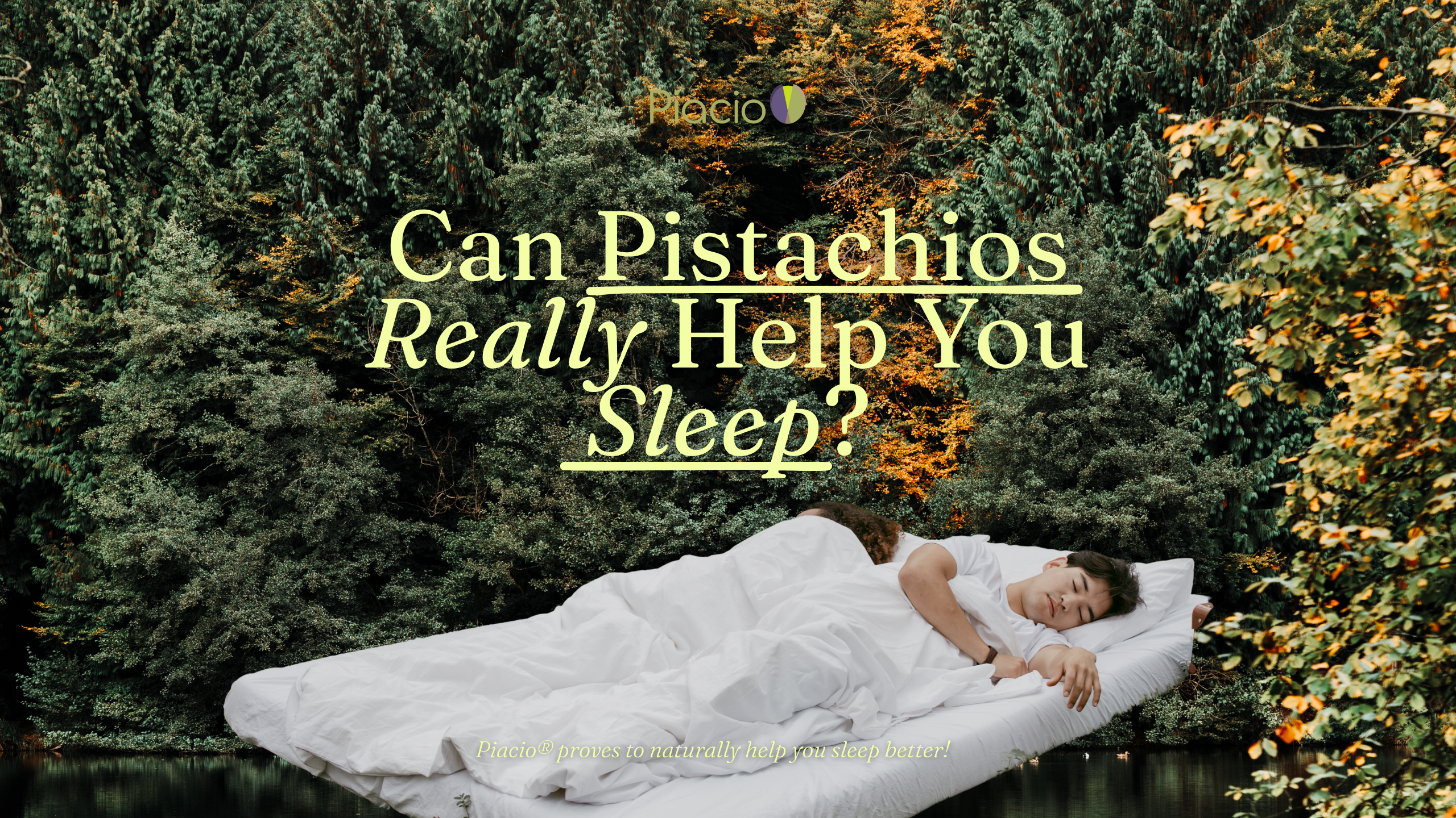 ‘Can Pistachios Really Help You Sleep?’ a question yet to be answered in this post, tackling the scientific mechanism of pistachio extract and its clinical evidence.