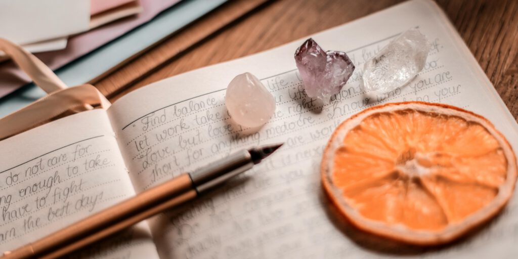 Folding gratitude journaling into the kit